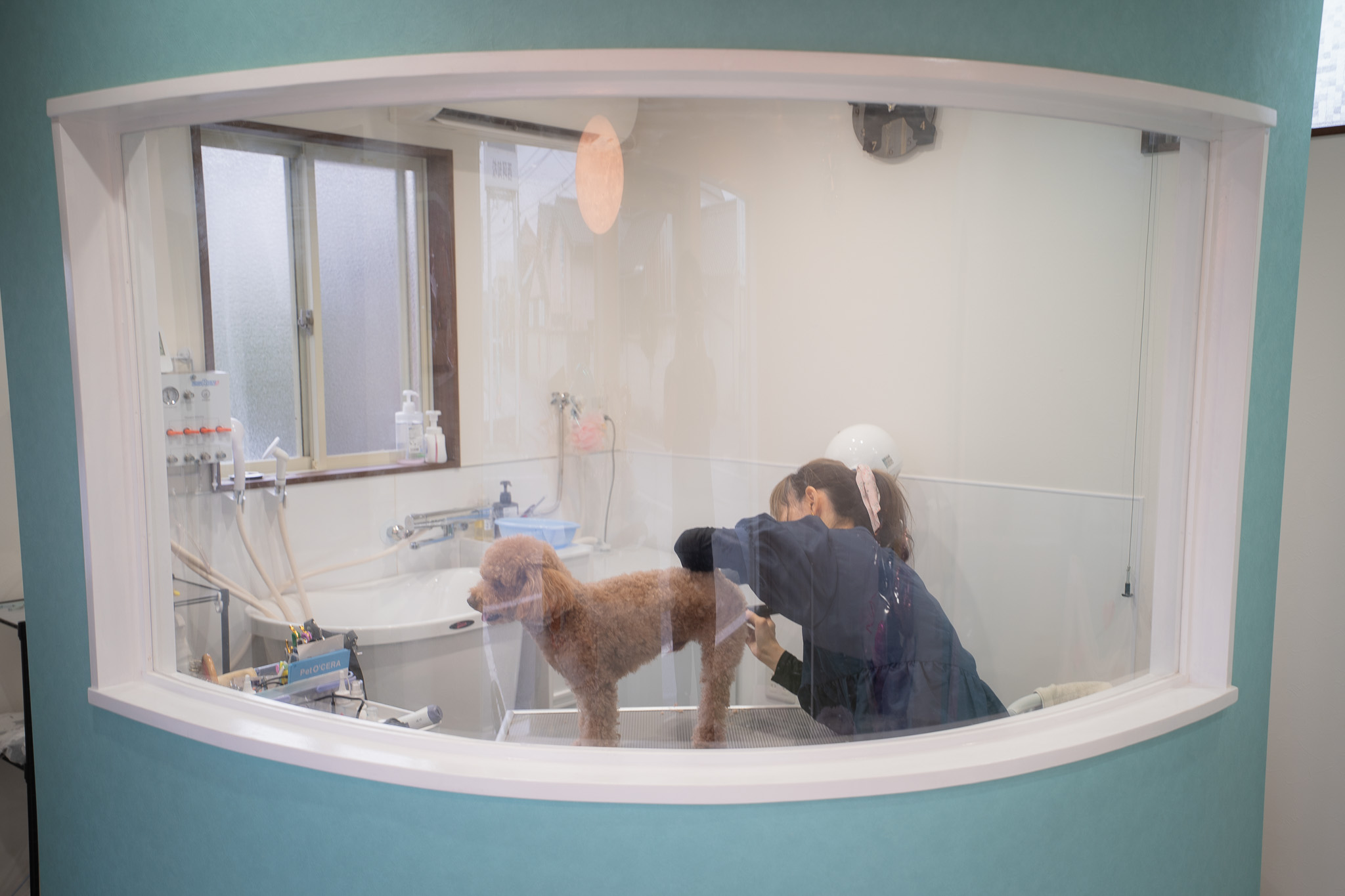 完全入れ替え制で、落ち着ける時間を